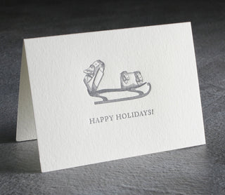 Happy Holidays Letterpress