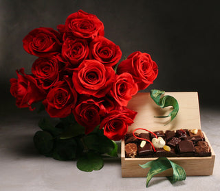 Roses & L.A. Burdick Chocolates