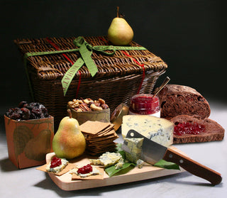 Stilton and Pear Basket