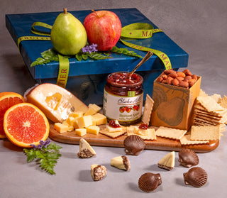 Spread Sunshine Fruit and Cheese Petite Basket