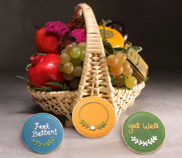 Get Well Fruit Basket Small (hand delivery only NYC area)